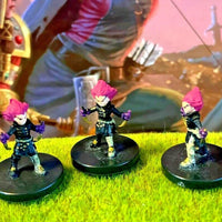 Gnome Wizard x3 LOT D&D Miniature Dungeons Dragons Inn rogue assassin scout 14