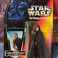 Luke Skywalker Jedi Knight Red Card Star Wars Power of the Force POTF 1996