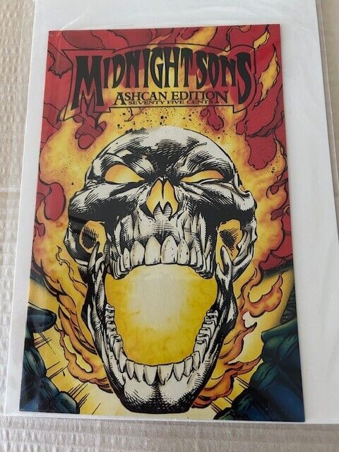 Midnight Sons Ashcan Edition (1994) Comic F+ - VF Marvel Ghost Rider Blade