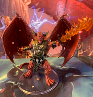 
              Bel D&D Miniature Dungeons Dragons Archdevils Avernus huge pit fiend devil Z
            