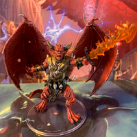 Bel D&D Miniature Dungeons Dragons Archdevils Avernus huge pit fiend devil Z