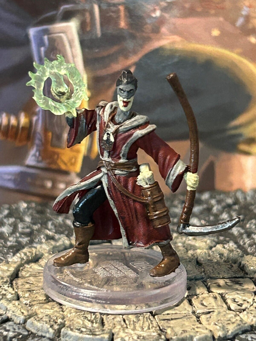 Deathless Acolyte Miniature Armies of the Dead D&D Dungeons Dragons druid wizard