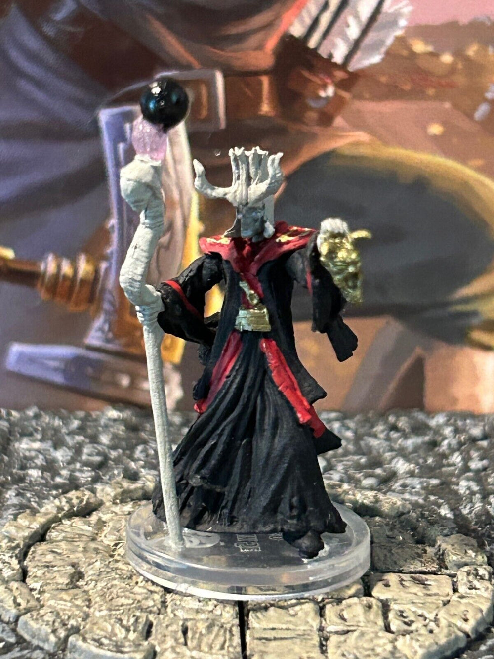 Acererak 5E D&D Miniature Dungeons Dragons 50th Anniversary archlich lich 41