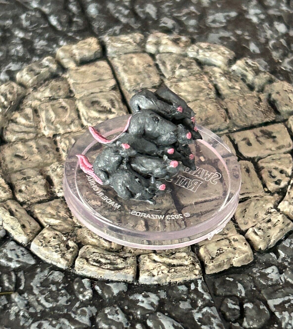 Swarm of Cranium Rat Squeakers  D&D Miniature Dungeons Dragons Planescape 11