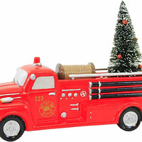 Engine 223 Pump Truck Department 56 Snow Village 6011432 Christmas fire city A