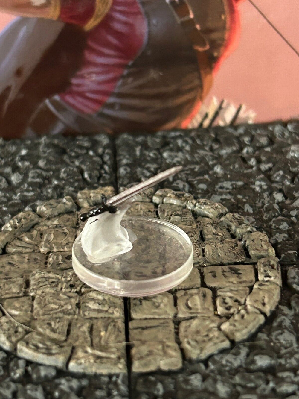 Flying Sword Dungeon & Dragons D&D terrain painted resin miniature animated