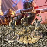 Grimlock 3 pack D&D Miniature Dungeons Dragons Phandelver Shattered Obelisk 12
