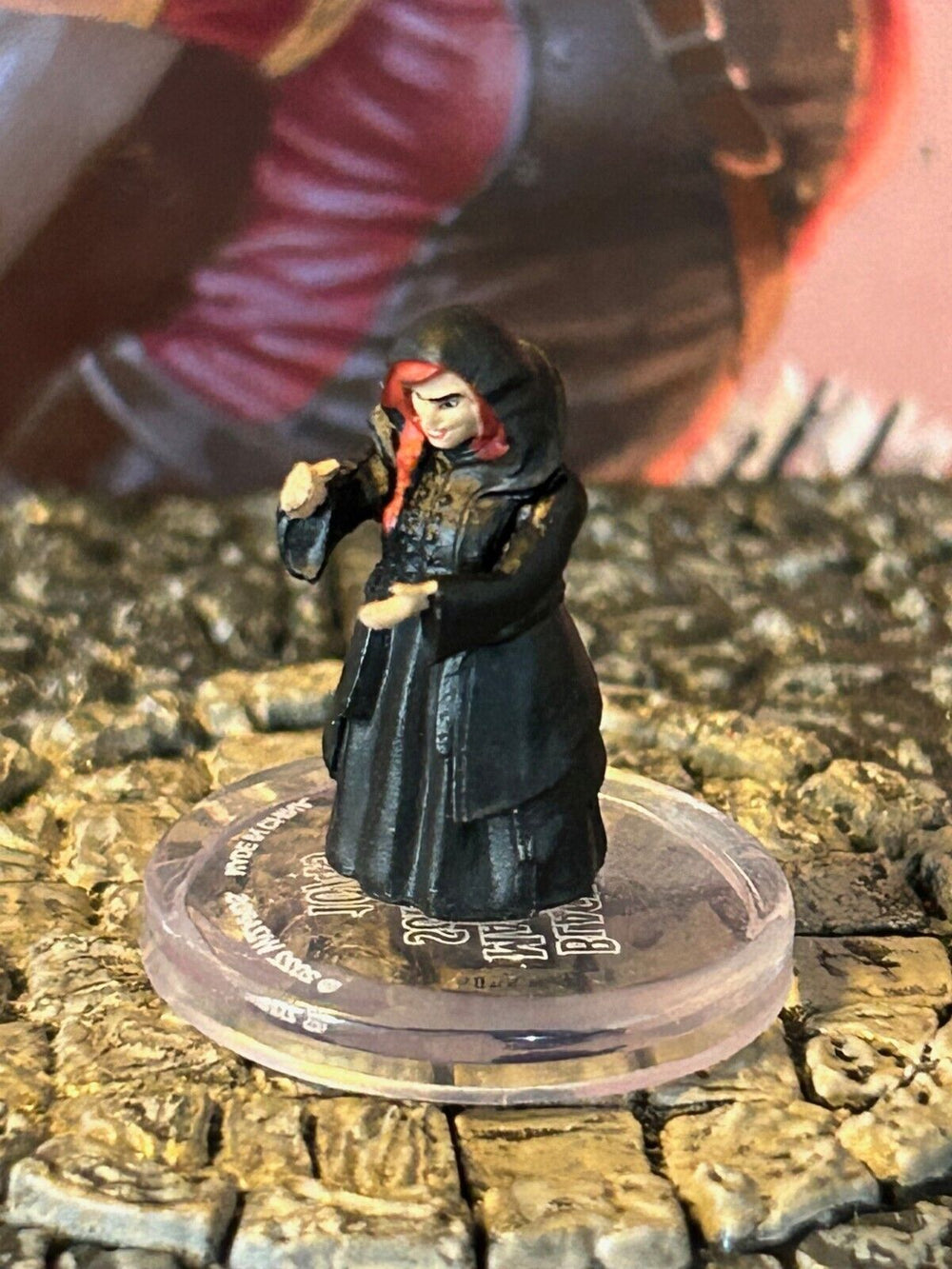 Black Robed Mage of High Sorcery A D&D Miniature Dungeons Dragons Dragonlance 10