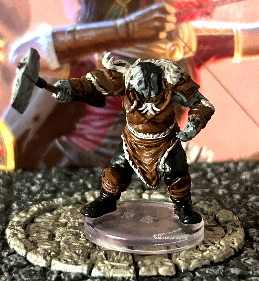 Orc D&D Miniature Dungeons Dragons Bigby Presents Glory Giants barbarian fighter