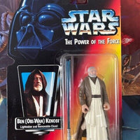 Ben Obi-Wan Kenobi Long Saber Red Card Star Wars Power of the Force POTF 1995