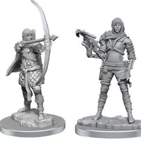 Human Rogue W20 Deep Cuts Pathfinder D&D miniature Dungeons unpainted ranger Z