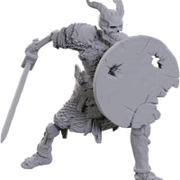 Tiefling Skeleton W23 Nolzur's D&D miniature Dungeons Dragons unpainted warrior