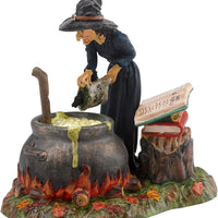 Fire Burn & Cauldron Bubble Department 56 Snow Village Halloween 4030764 witch