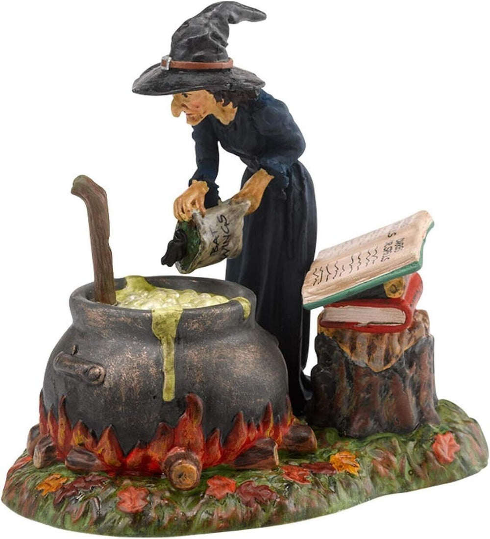 Fire Burn & Cauldron Bubble Department 56 Snow Village Halloween 4030764 witch