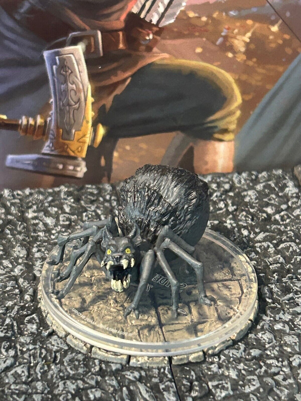 Spyder Fiend D&D Miniature Dungeons Dragons Vecna Eve of Ruin 25 large spider Z