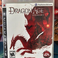 Dragon Age Origins PS3 PlayStation3 game 2009 complete working EA BioWare