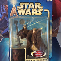 Obi-Wan Kenobi Jedi Starfighter Pilot Star Wars Attack of the Clones 2002 figure