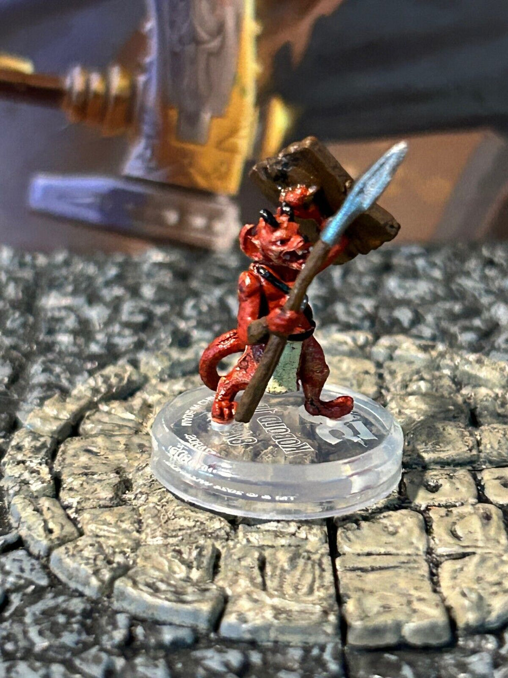 Kobold 1E D&D Miniature Dungeons Dragons 50th Anniversary fighter warrior 8