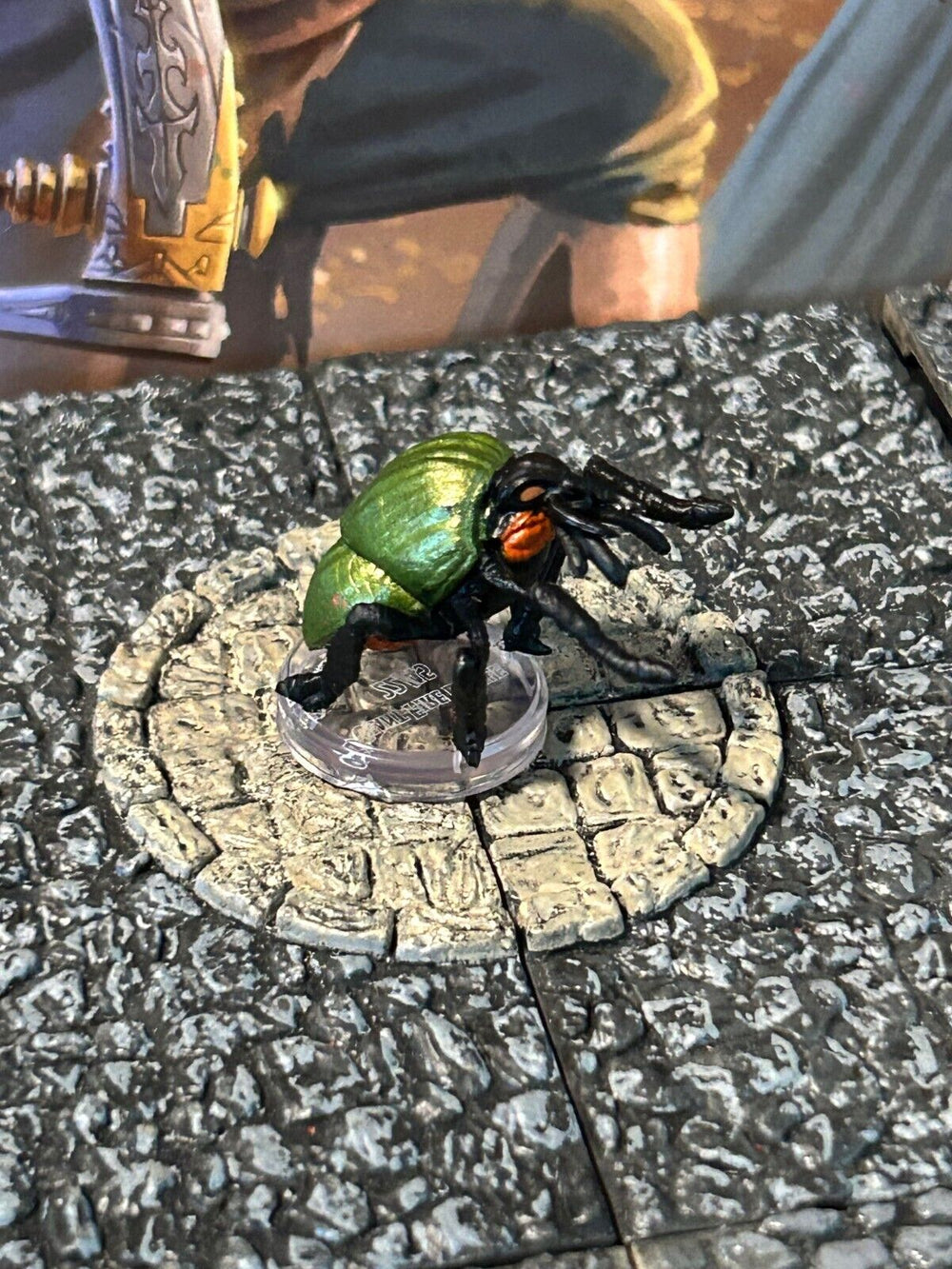 Giant Fire Beetle D&D Miniature Dungeons Dragons Quests Infinite Staircase 22