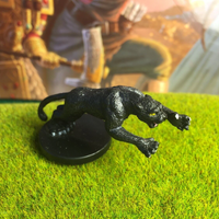 Guenhwyvar D&D Miniature Dungeons Dragons Underdark medium black panther 17