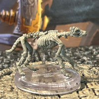 Wolf Skeleton Miniature Armies of the Dead D&D Dungeons Dragons undead skeletal