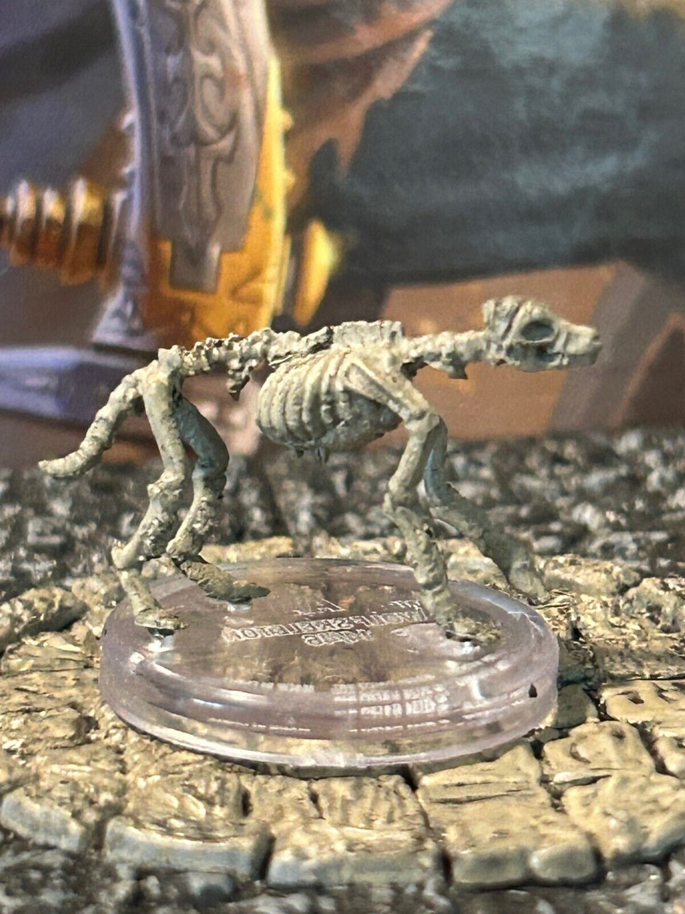 Wolf Skeleton Miniature Armies of the Dead D&D Dungeons Dragons undead skeletal