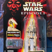 Battle Droid Star Wars Episode 1 Phantom Menace Commtech 1998 Comm Tech Blast