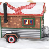 Perch Palace Department 56 Snow Village 6011418 Christmas lit building trailer A