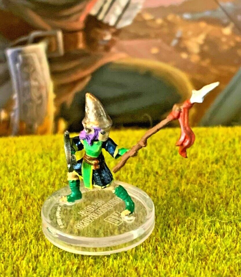 Gnome Warrior D&D Miniature Dungeons Dragons Darklands halfling fighter guard Z