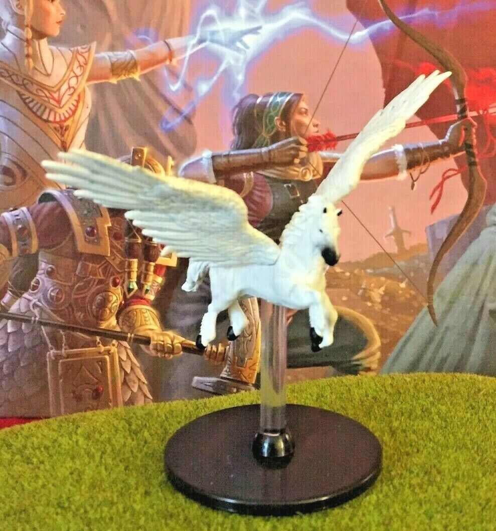 Pegasus D&D Miniature Dungeons Dragons large druid Tyranny horse 28 celestial Z
