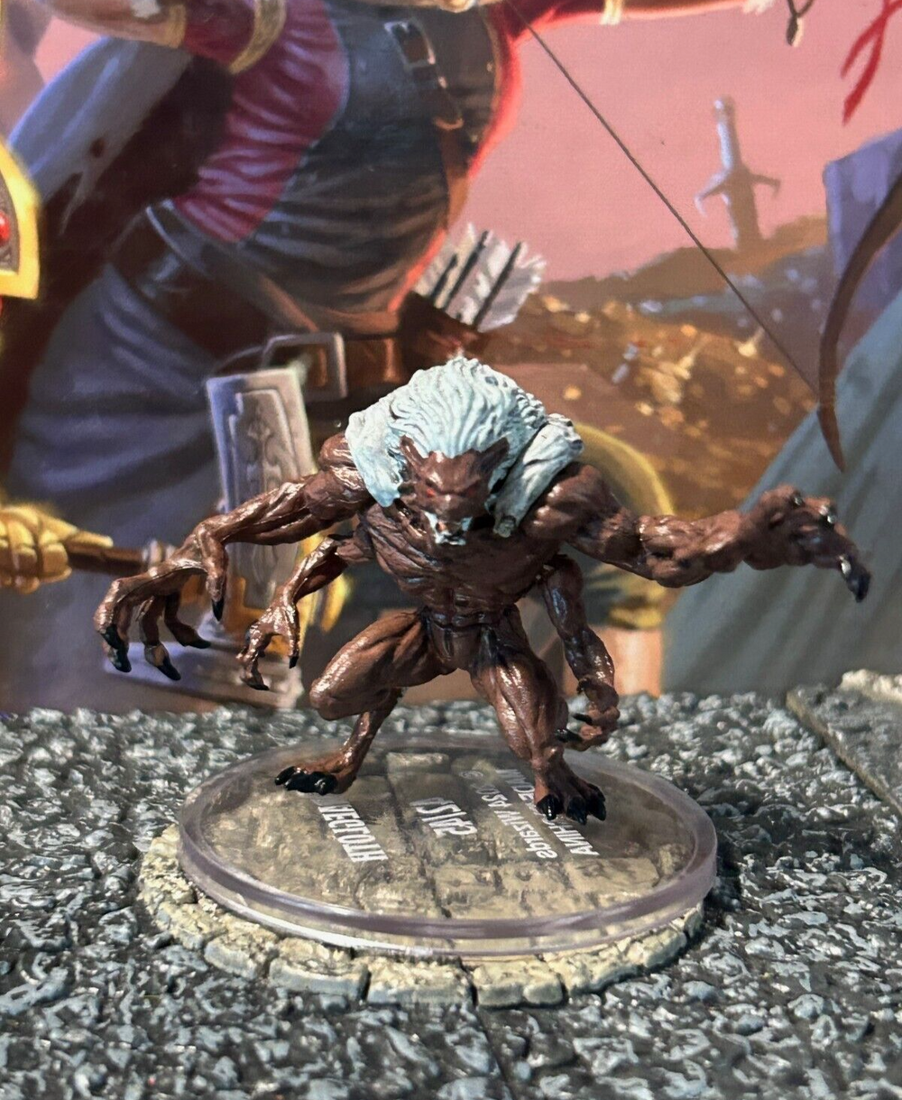 Draegloth D&D Miniature Dungeons Dragons Tomb of Annihilation 42 drow demon Z