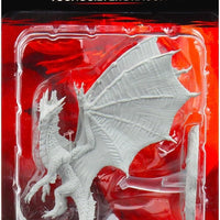 Young Silver Dragon Huge Nolzur's D&D miniature Dungeons Dragons unpainted adult