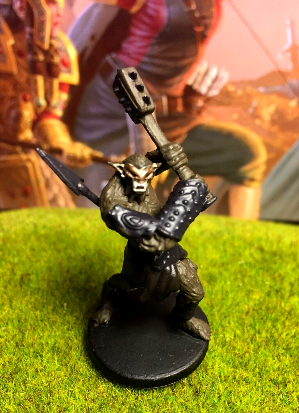 Bugbear Hunter D&D Miniature Dungeons Dragons Rage of Demons 36 warrior fighter