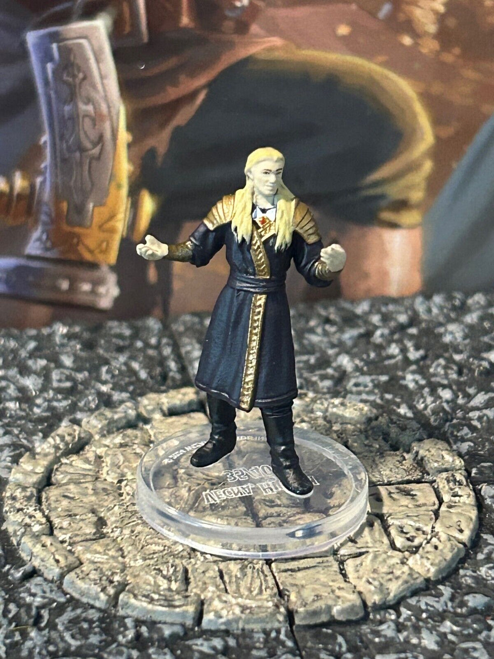 Vecna Human D&D Miniature Dungeons Dragons Vecna Eve of Ruin 35 wizard npc A