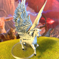 Pegasus D&D Miniature Dungeons Dragons Summoned Creatures large druid horse Z