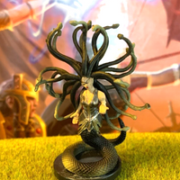 Medusa D&D Miniature Dungeons Dragons Mythic Odysseys Theros wizard sorcerer 16