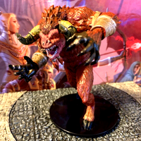 Goristro D&D Miniature Dungeons Dragons Waterdeep Mad Mage huge demon fiend 31 Z