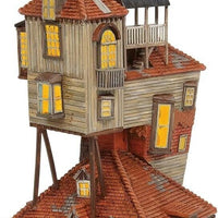 The Burrow Department 56 Harry Potter Village 6003328 Christmas lit building