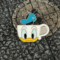 Donald Duck Mug Cup 2018 Kitchenware Hidden Mickey Disney Collectible Trader Pin