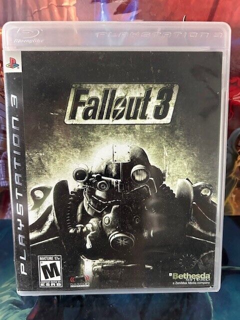 Fallout 3 PS3 PlayStation3 game 2008 complete working Bethesda