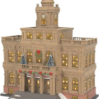 City Hall Department 56 Christmas in the City Village 6011382 lit building Z