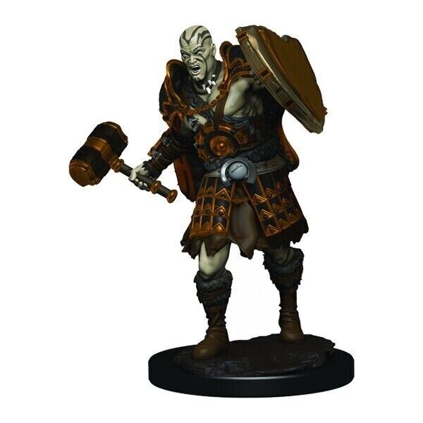 Male Goliath Fighter Premium D&D Miniature Dungeons Dragons barbarian cleric Z