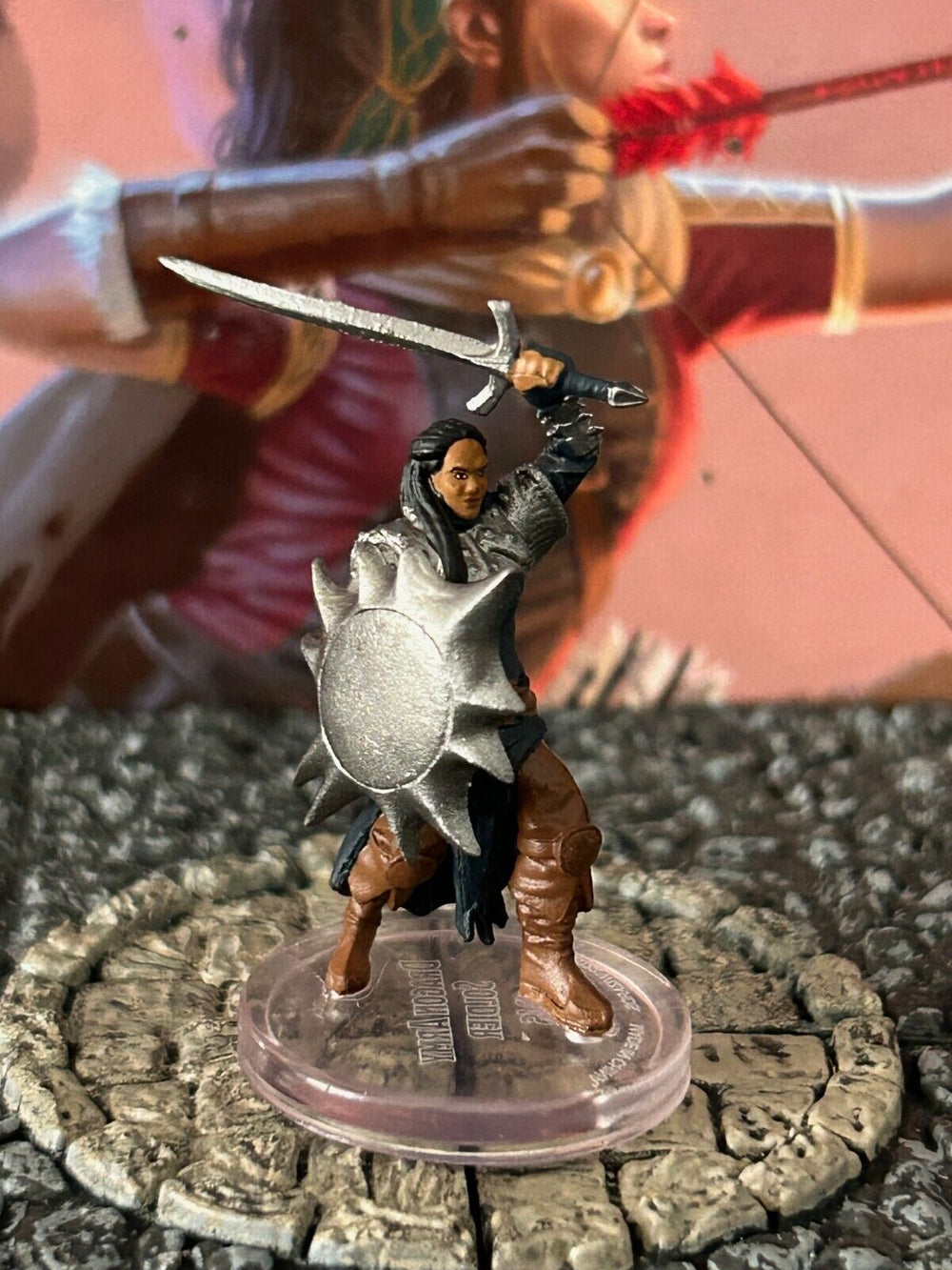 Dragon Army Soldier 1 D&D Miniature Dungeons Dragons Dragonlance fighter knight