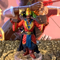 Rakshasa Maharaja D&D Miniature Dungeons Dragons Impossible Lands wizard baron