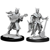 Female Tiefling Bard W14 2pk Nolzur's D&D miniature Dungeons Dragons unpainted Z