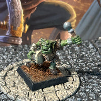 Black Orc Command Crew Drummer Miniature Warhammer Fantasy D&D Dungeons Dragons