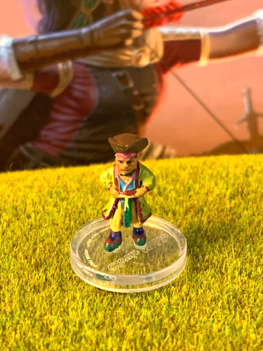 Clovis Noble Wildemount Critical Role D&D Miniature halfling pirate gnome rogue