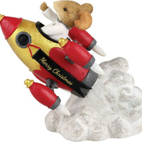 To the Moon mouse FAO Schwartz 6010750 Tails with Heart Enesco Christmas figure
