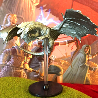 Silver Dragon D&D Miniature Dungeons Dragons Tyranny adult large platinum 42 A