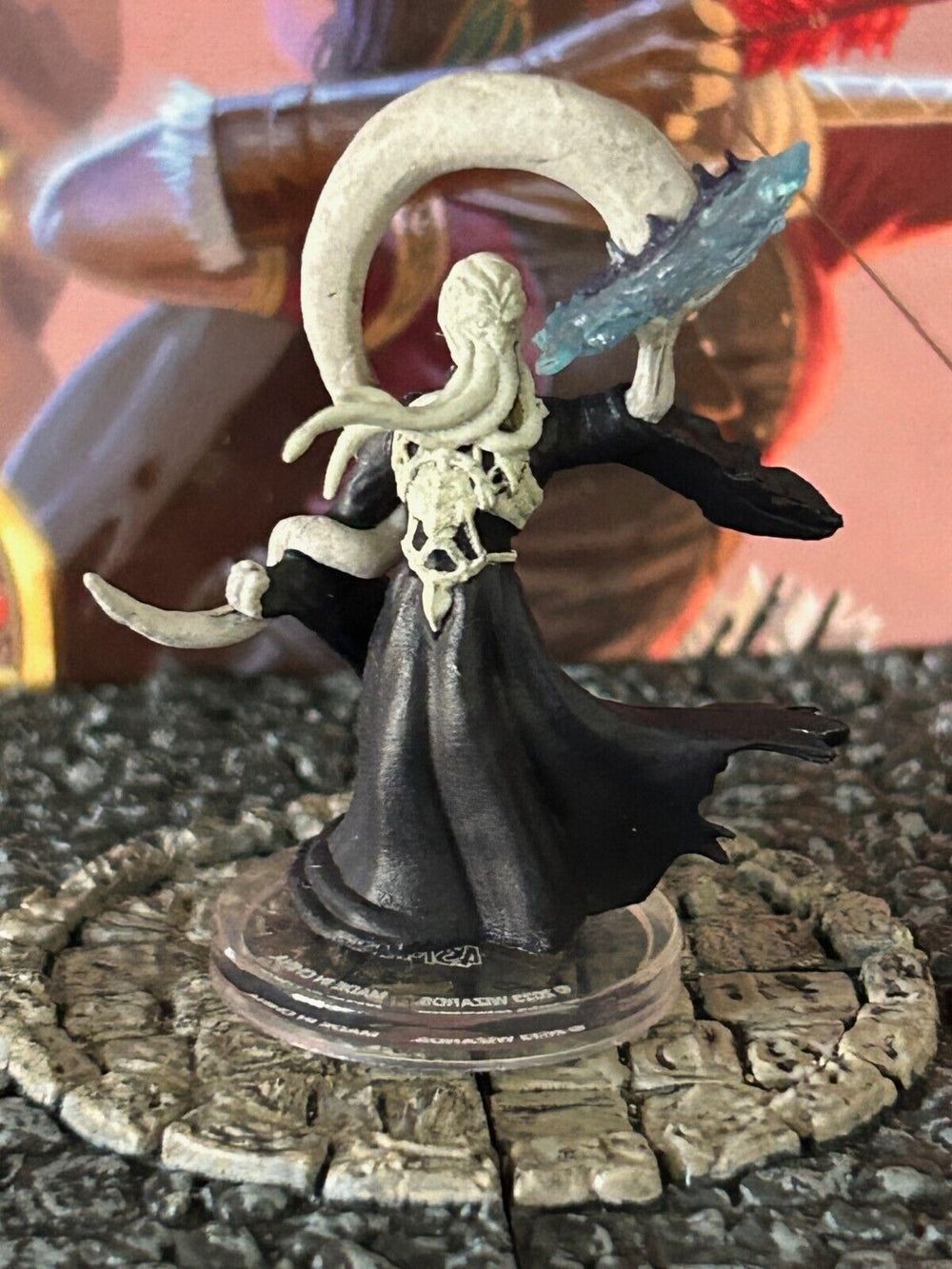 Mind Flayer Clairvoyant D&D Miniature Dungeons Dragons Shattered Obelisk 43 mage